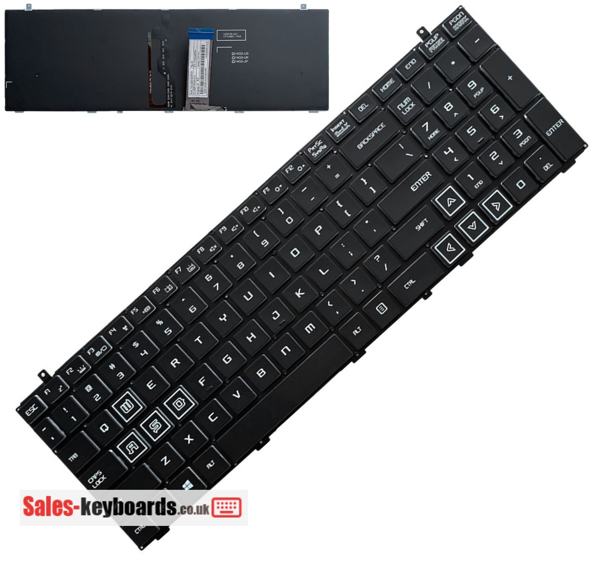 AVELL C62 LIV ULTIMATE Keyboard replacement