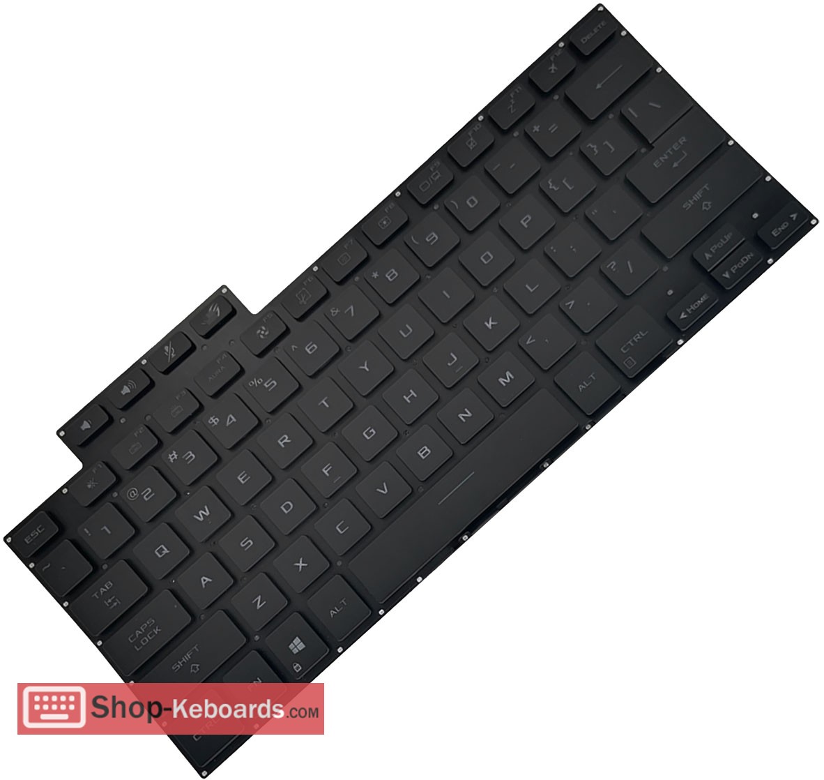 Asus ROG Flow X13 GV301RE-LJ090W Keyboard replacement
