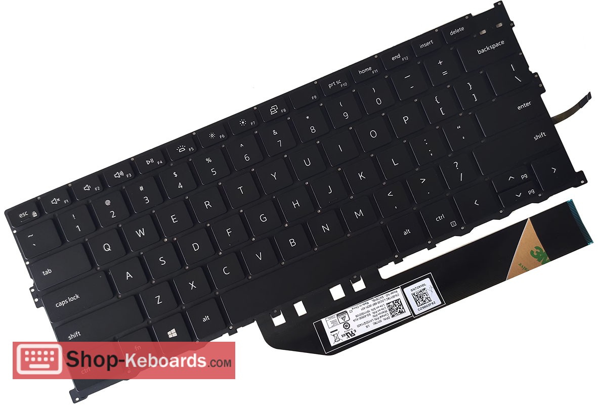Dell ORV8PG Keyboard replacement