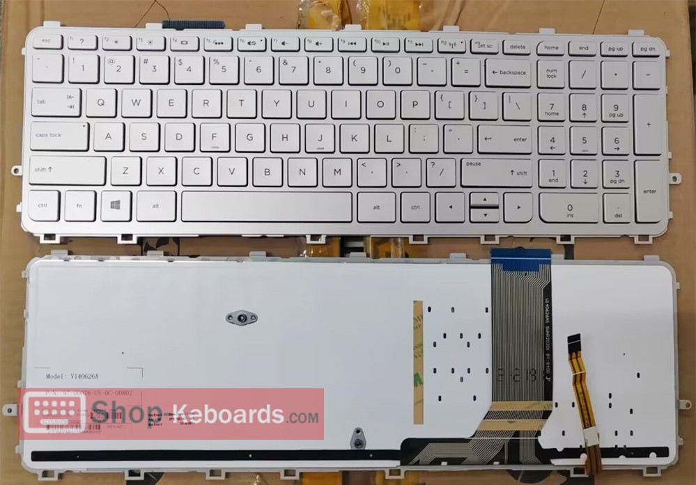 HP ENVY 15-Q0XX Keyboard replacement