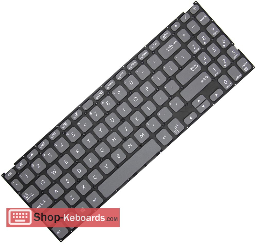Asus 0KNB0-5624HE00  Keyboard replacement