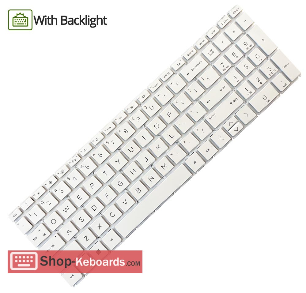 HP 17-CN0144NG  Keyboard replacement