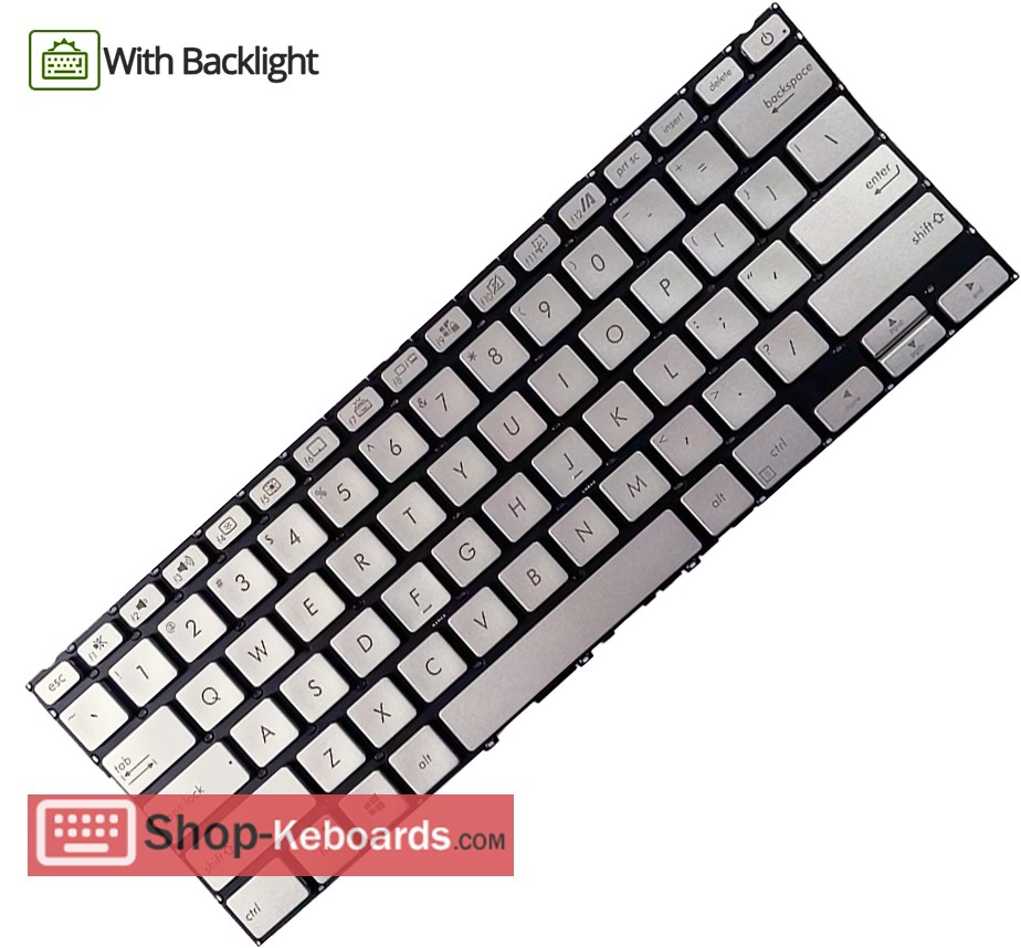 Asus 0KNB0-2827SF00  Keyboard replacement