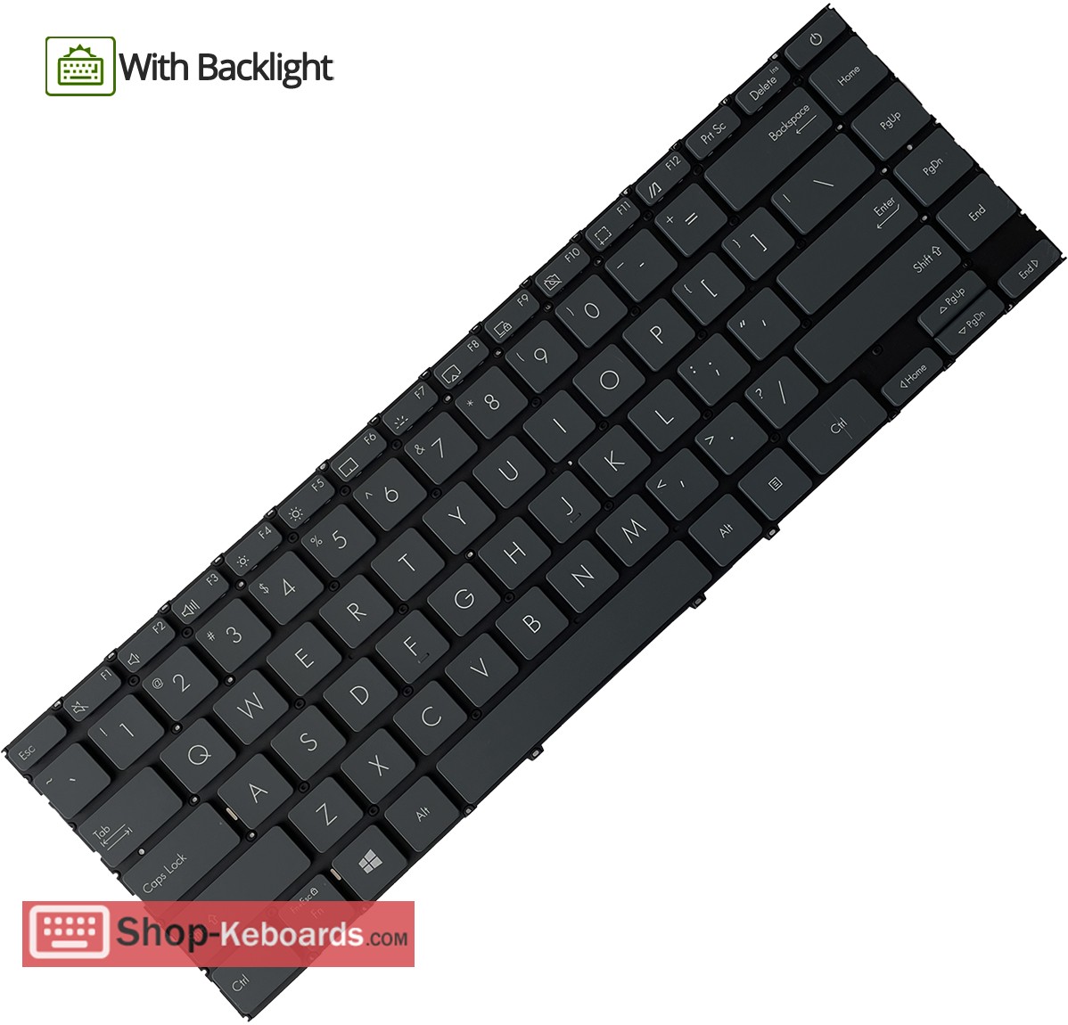 Asus BX425EA Keyboard replacement