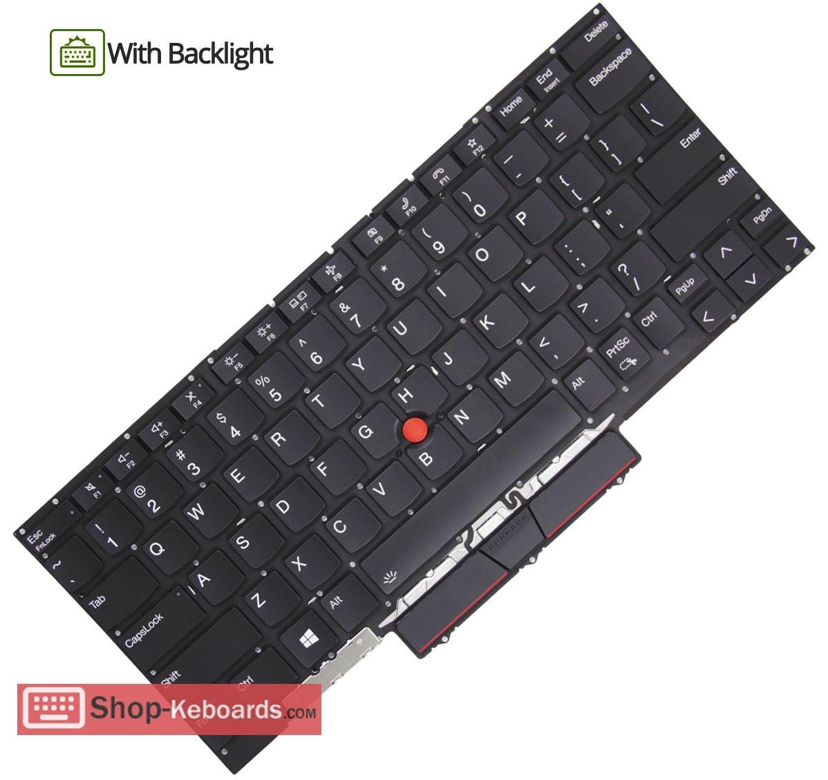Lenovo ThinkPad X1 Nano Gen 2 Type 21E9 Keyboard replacement