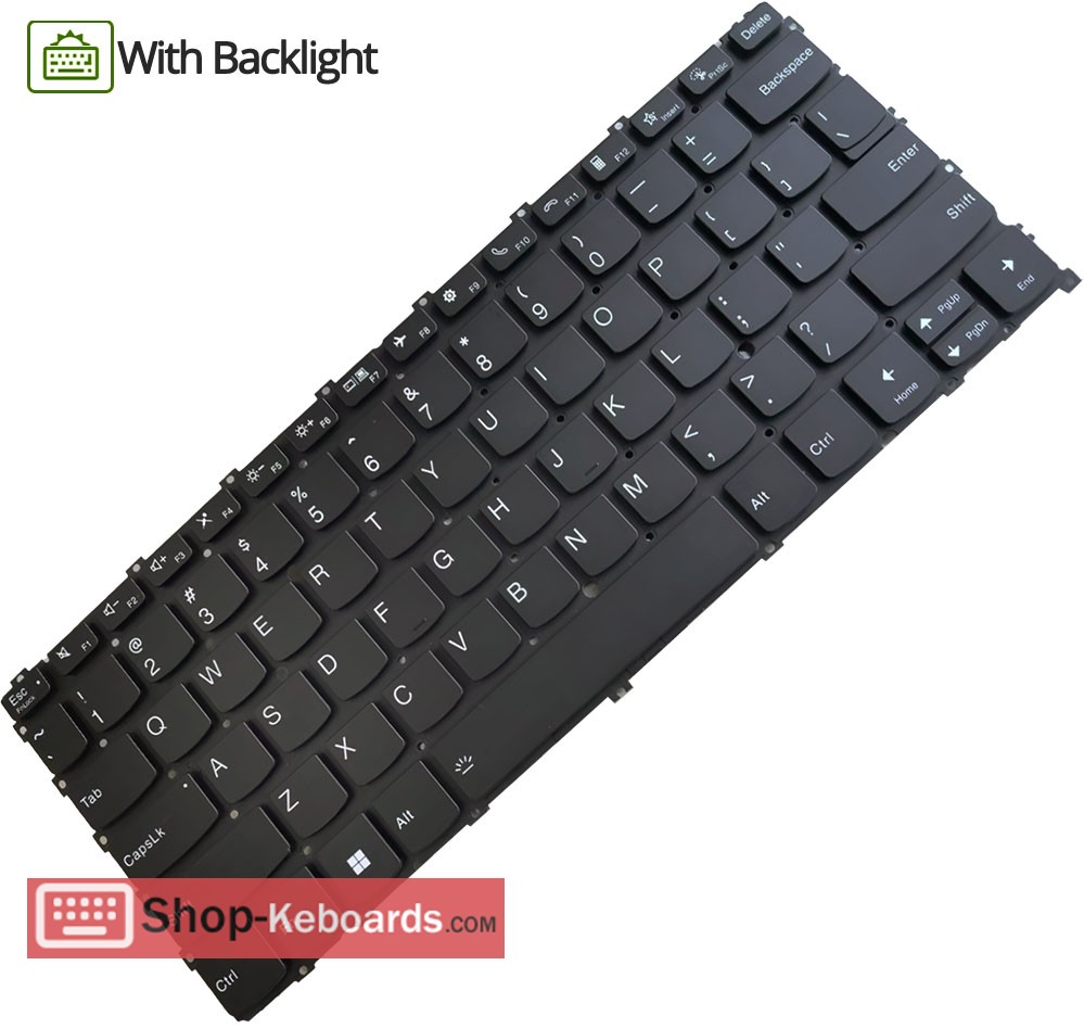 Lenovo 13w Yoga Gen 2 Type 82YR Keyboard replacement