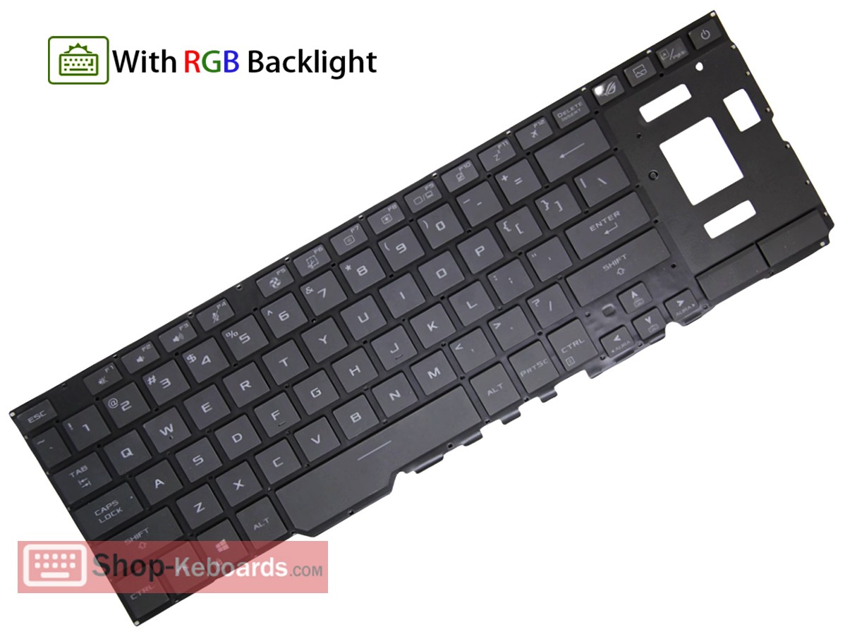 Asus GX550LXS Keyboard replacement