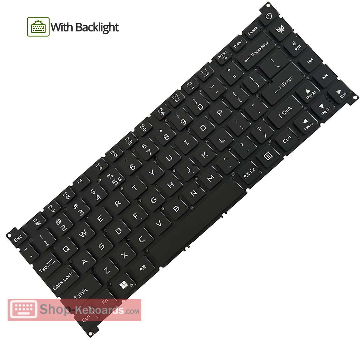 Acer 6B.QK2N7.030  Keyboard replacement