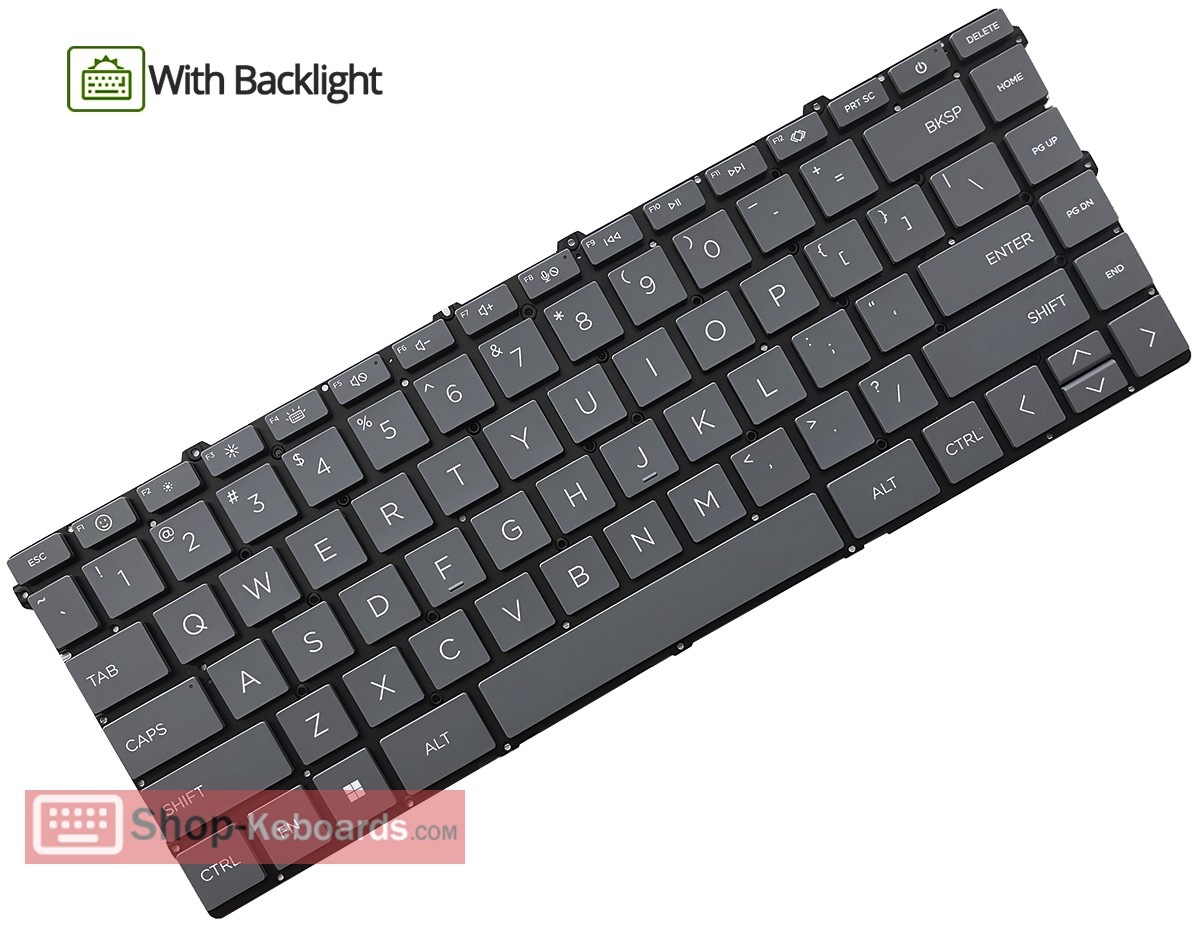 HP ENVY X360 15-FH0001NW  Keyboard replacement