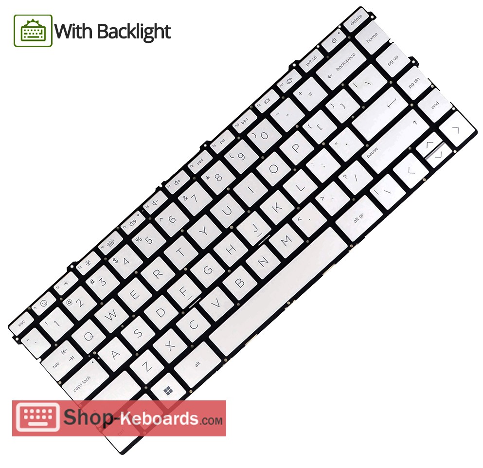 HP N09604-271  Keyboard replacement