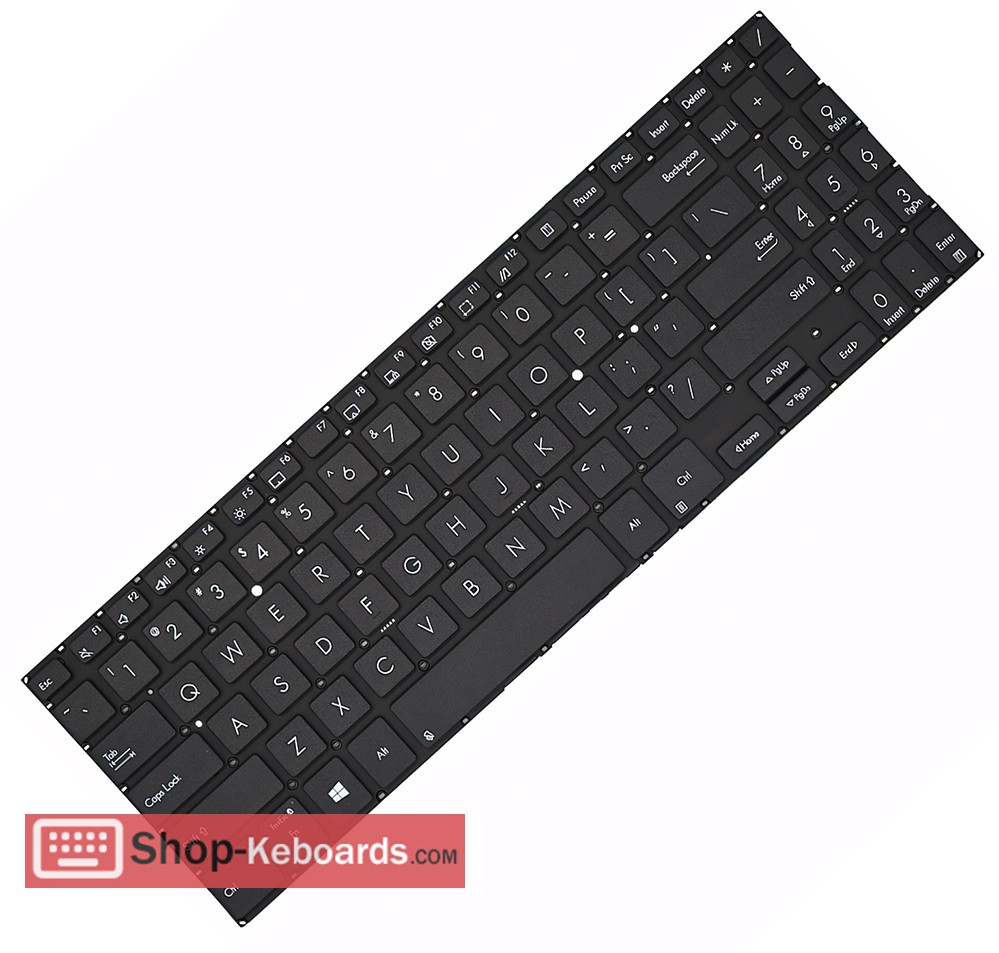 Asus P1550CDA Keyboard replacement