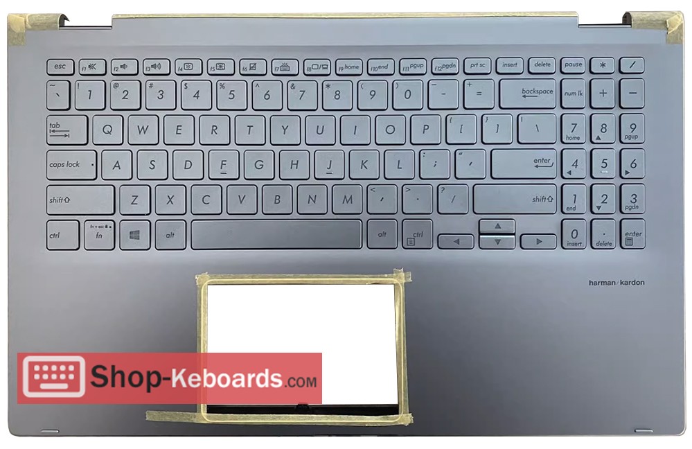 Asus UM562UG Keyboard replacement