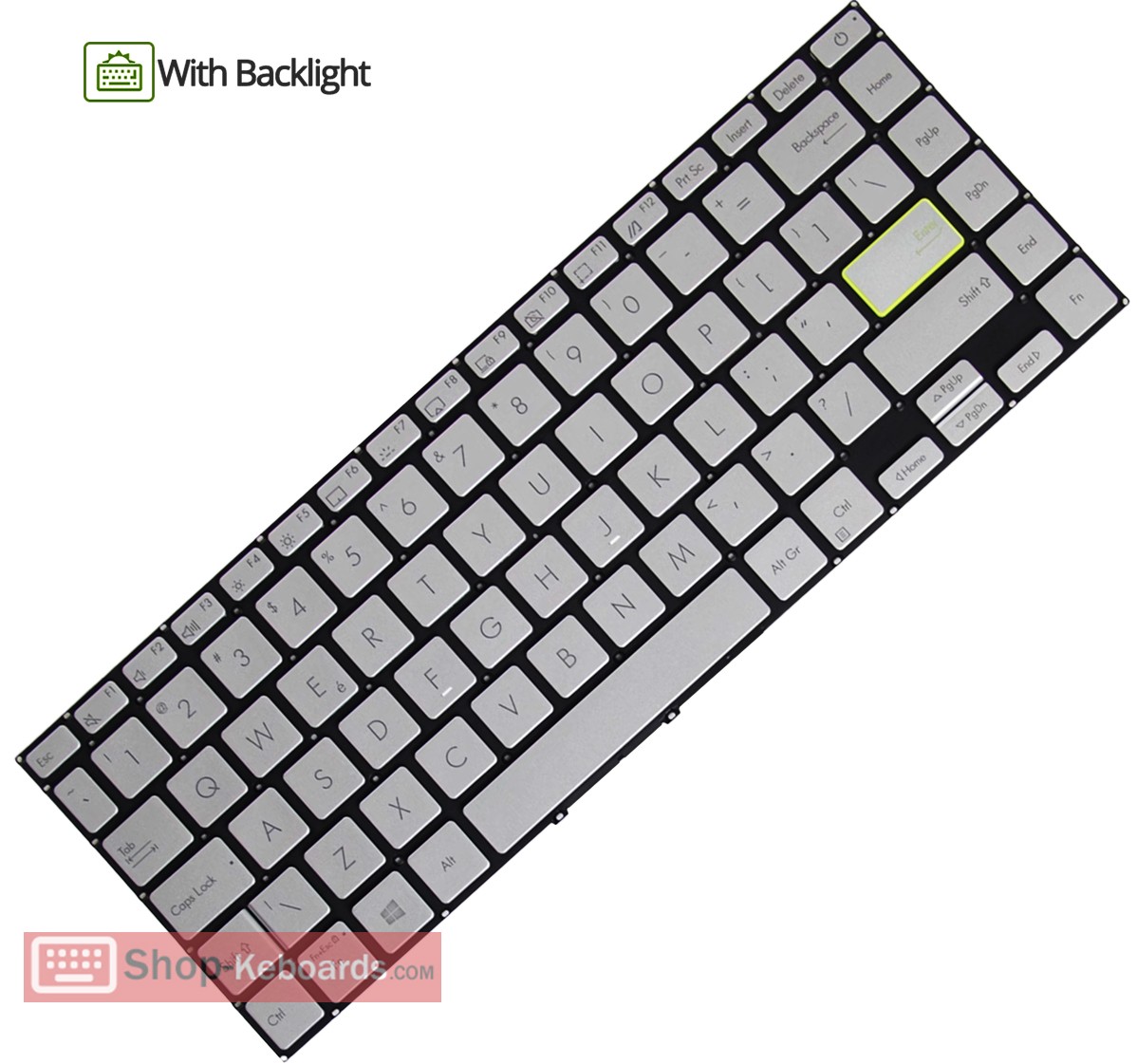 Asus E410MA-EB164TS  Keyboard replacement