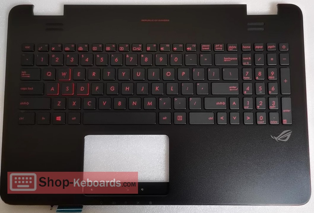 Asus G58JQ Keyboard replacement