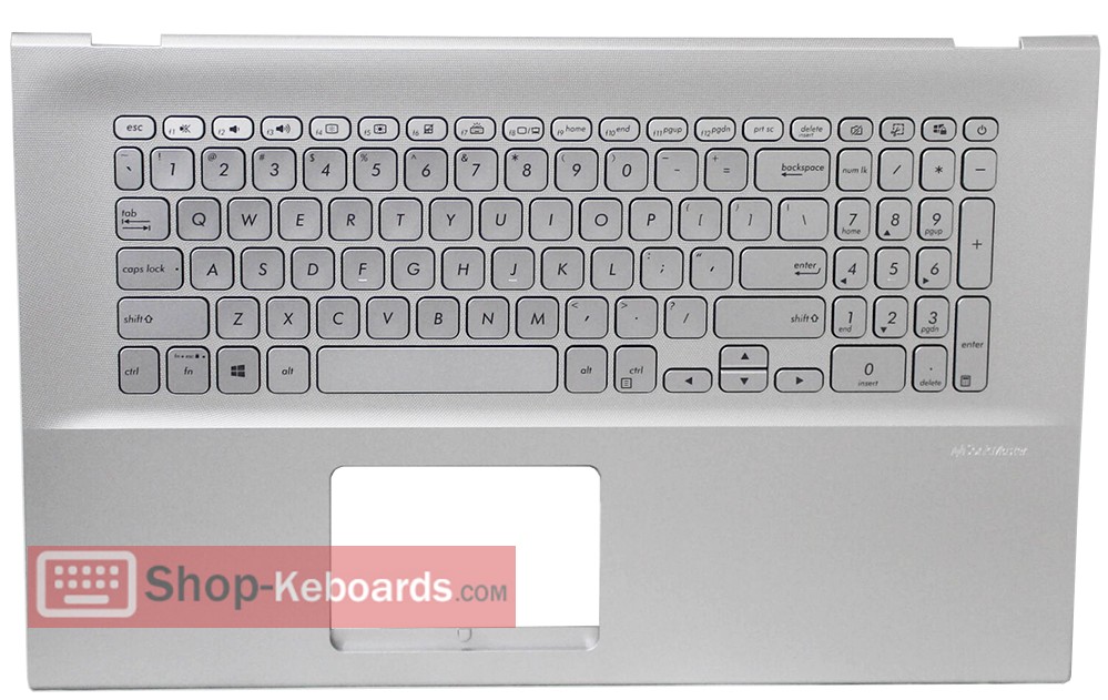 Asus X712JA-AU651W  Keyboard replacement