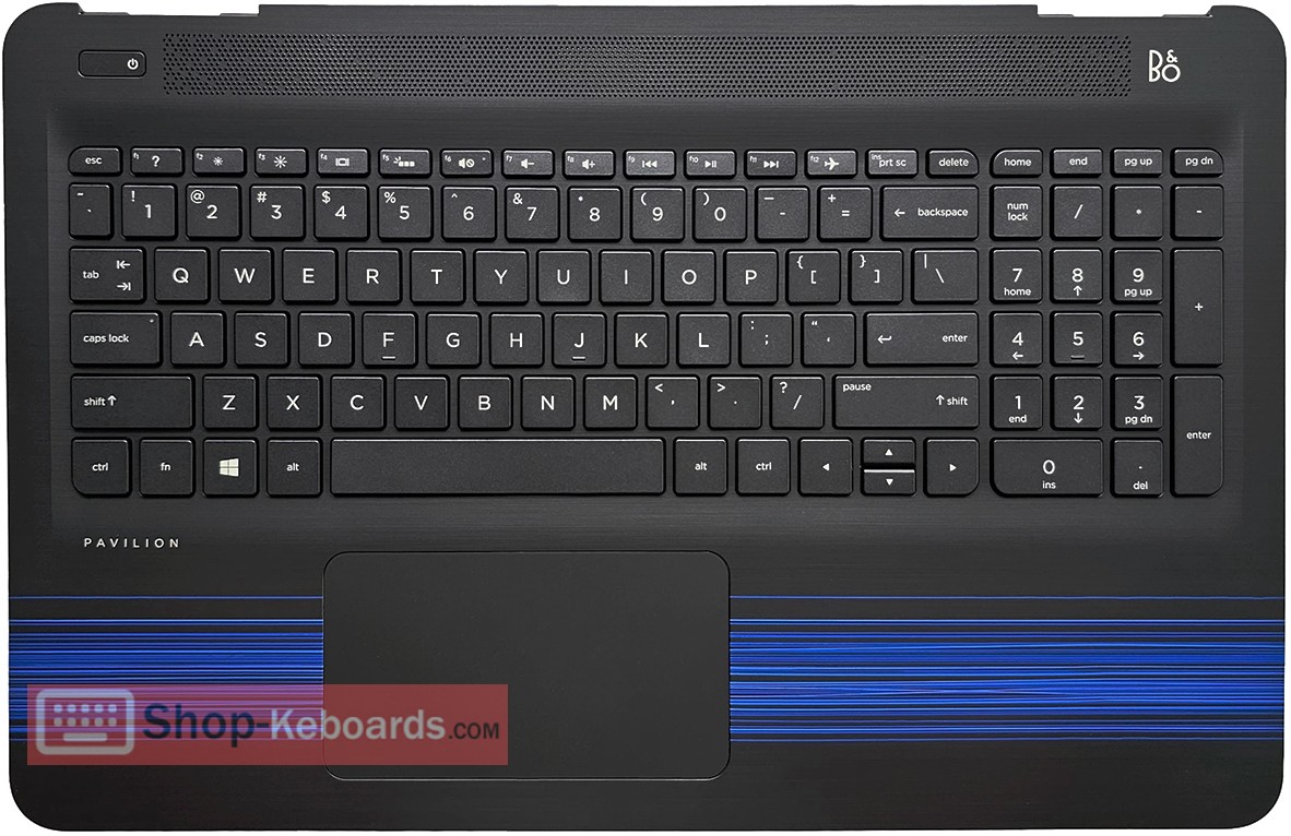 HP Pavilion 15-AW017UR  Keyboard replacement