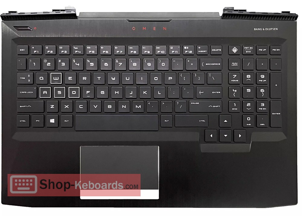 HP OMEN 15-CE041ND  Keyboard replacement