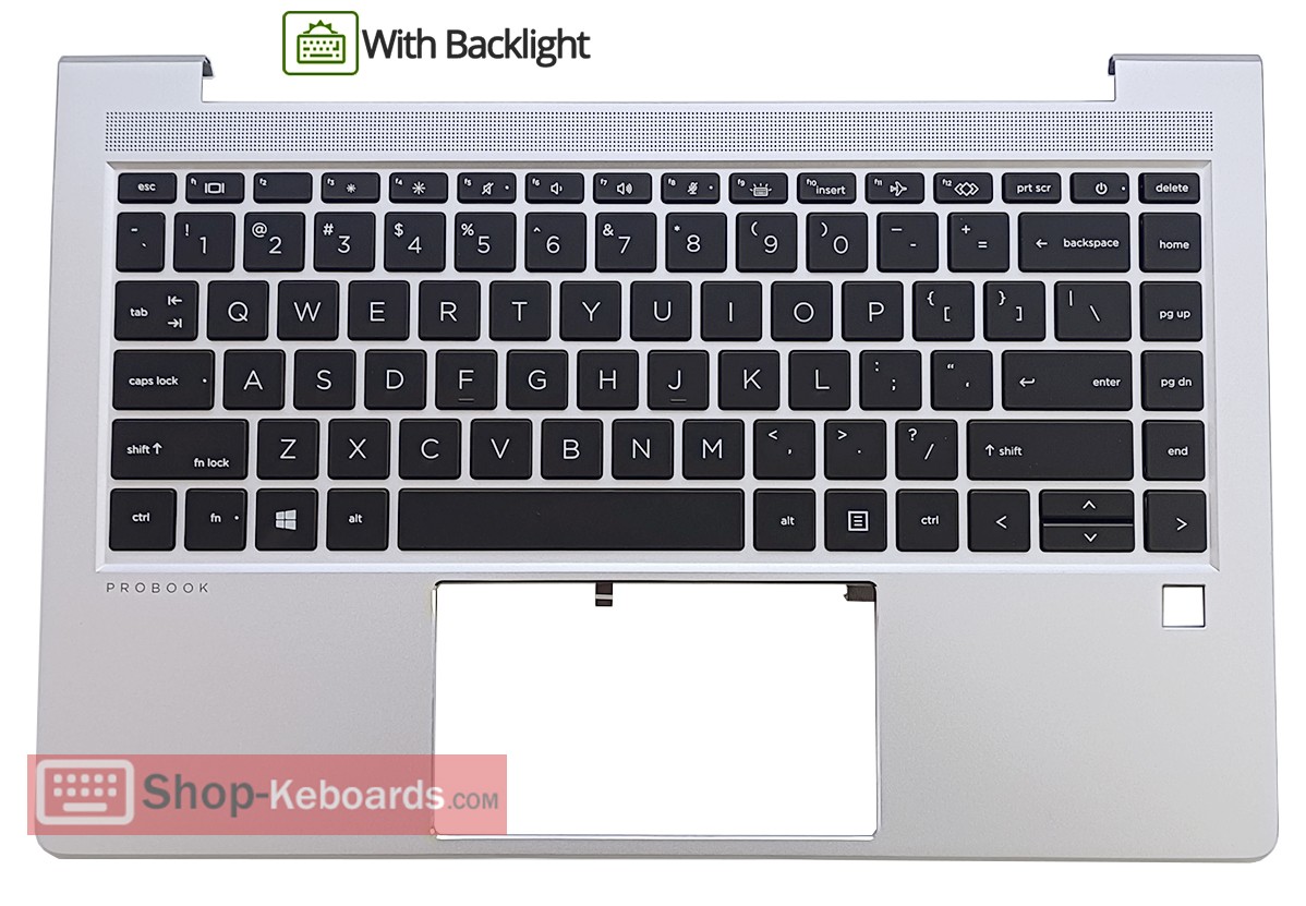 HP N01287-291 Keyboard replacement
