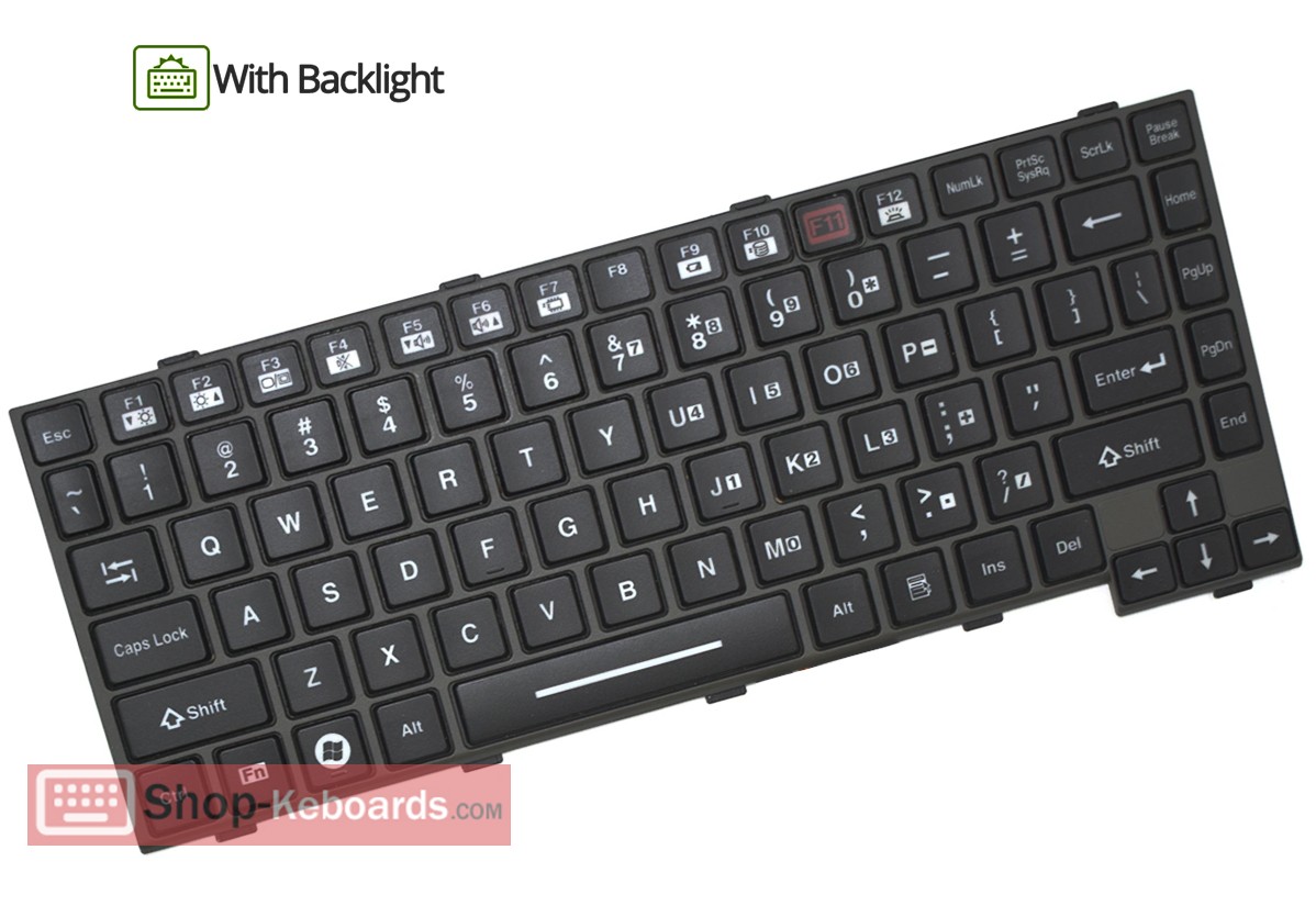 Panasonic Toughbook CF-52 Keyboard replacement