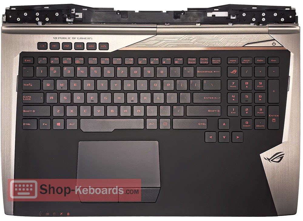 Asus 90NB0E61-R31IT0  Keyboard replacement