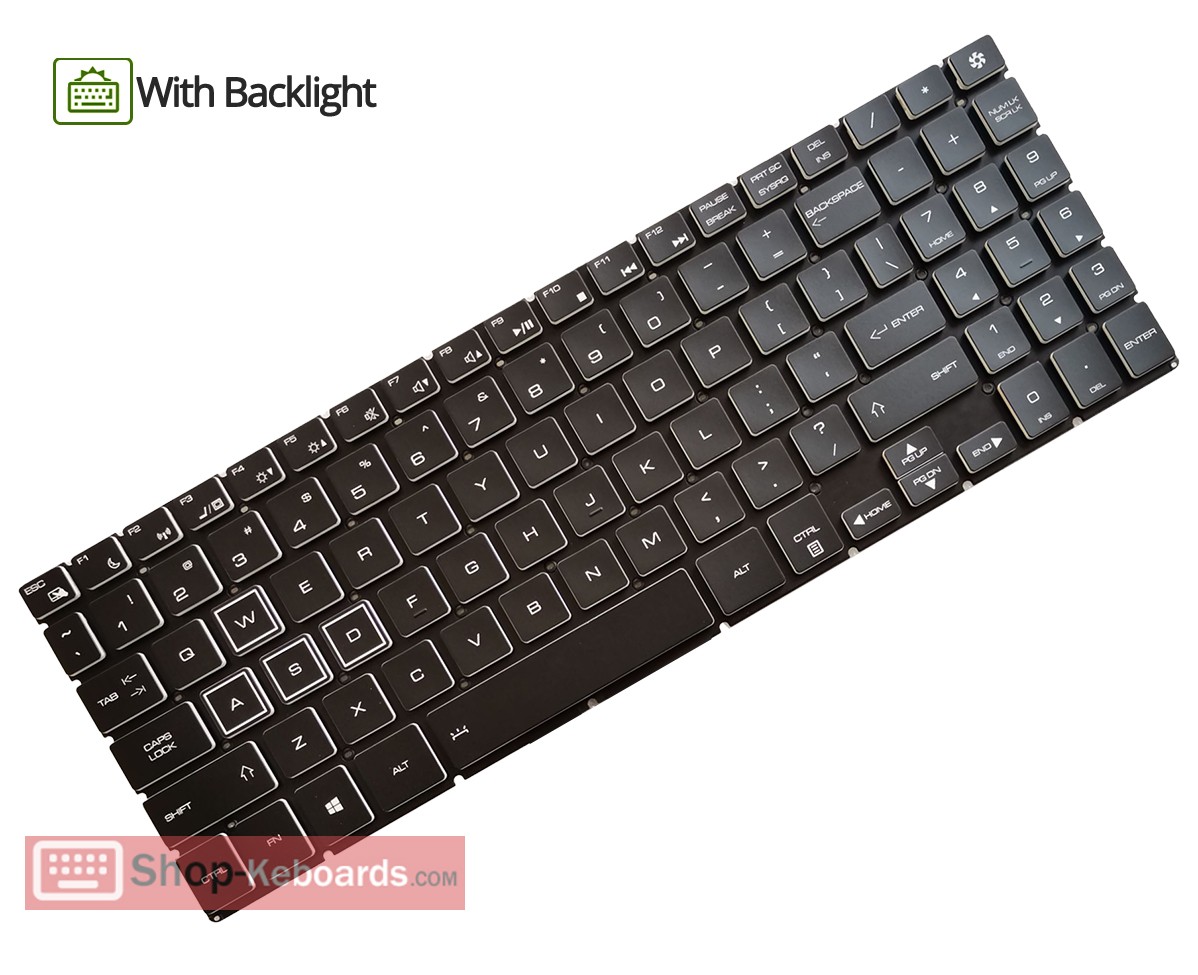 QUANTA AENLCU00010 Keyboard replacement