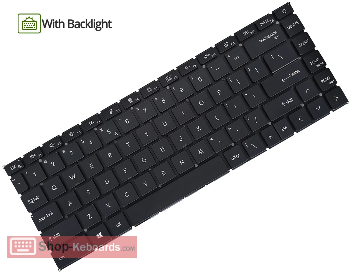 MSI CREATOR Z16 A12UET-001FR  Keyboard replacement
