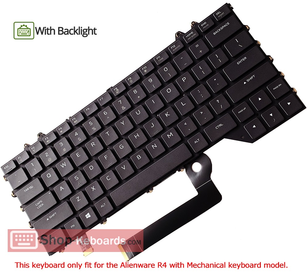 Dell Alienware M15 R4 Keyboard replacement