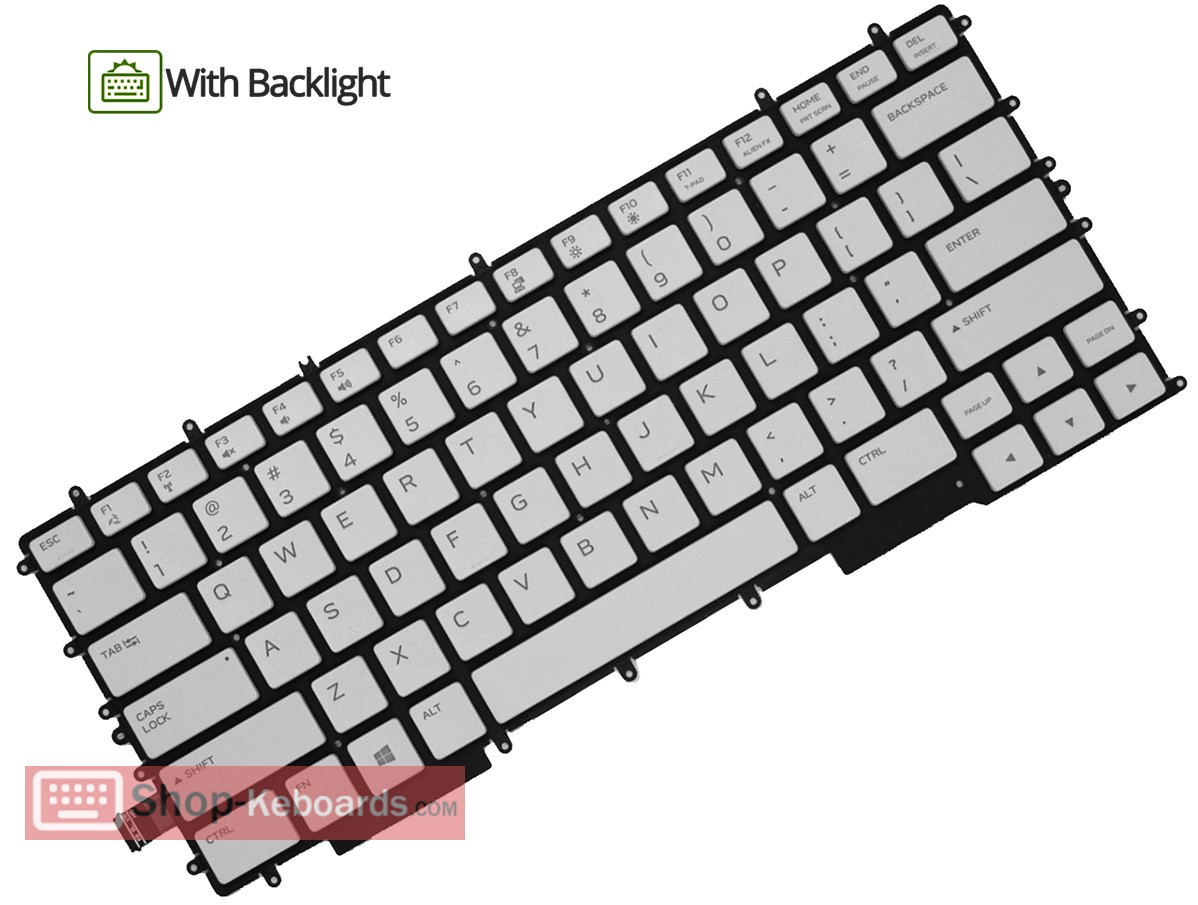 Dell P100F001 Keyboard replacement