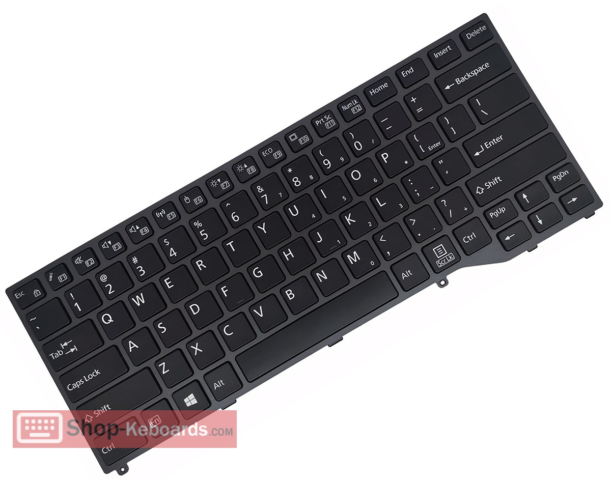Fujitsu U7480M151FPL  Keyboard replacement
