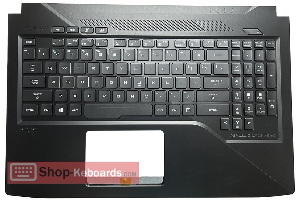 Asus gl503ge-en142t-EN142T  Keyboard replacement