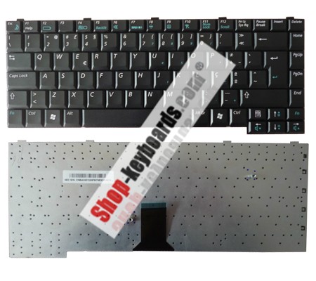 Samsung R40 XIC 2050 Keyboard replacement