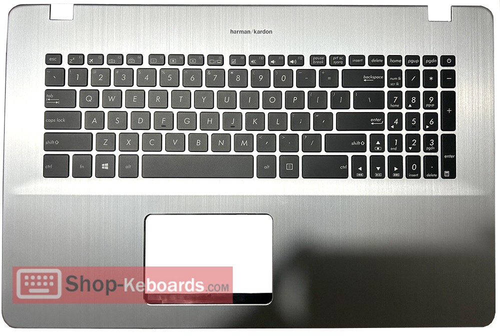 Asus P1700UQ Keyboard replacement