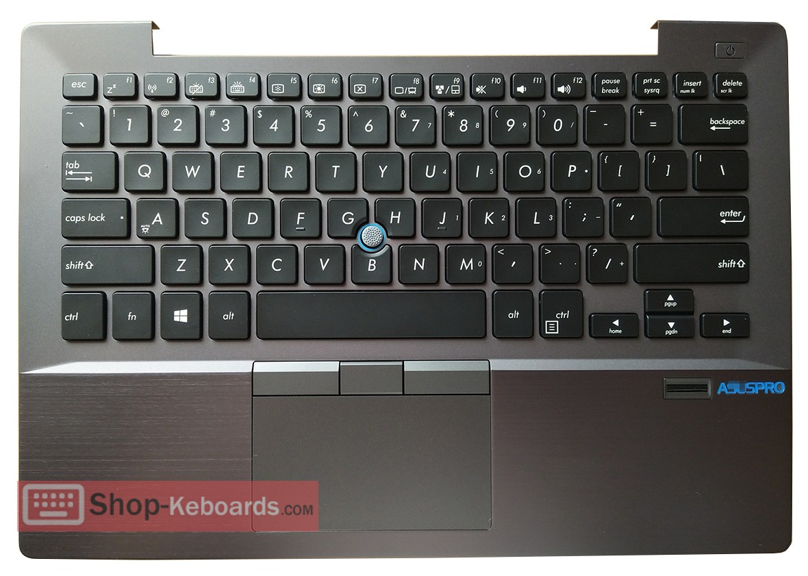Asus PRO B8230UA-GH0194D  Keyboard replacement