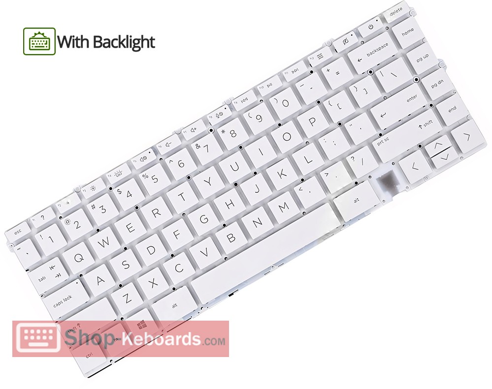 HP ENVY X360 15-ES0012UR  Keyboard replacement