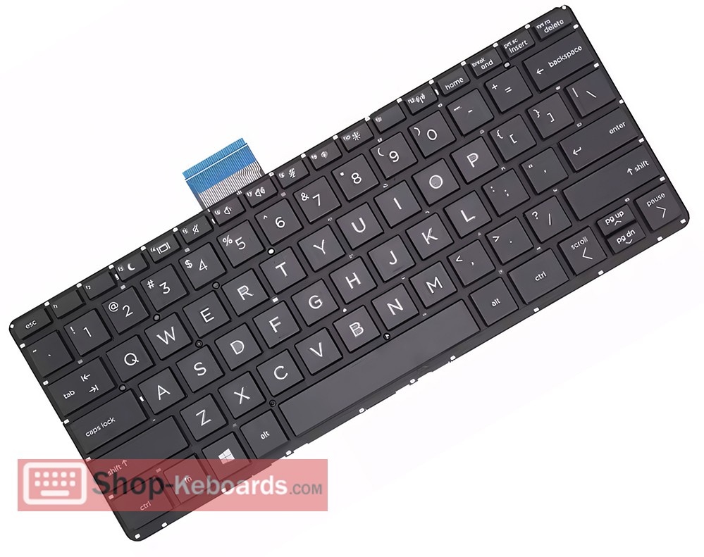HP L83985-001 Keyboard replacement