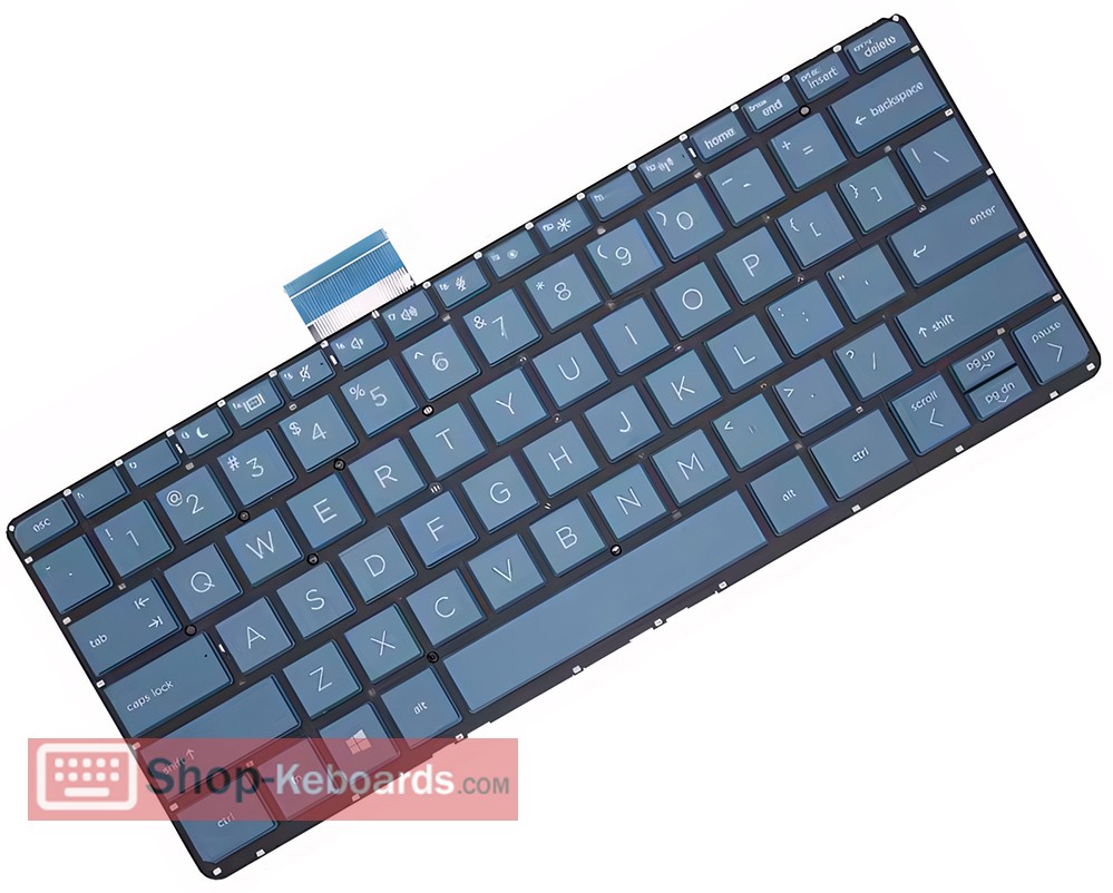 HP L83986-001 Keyboard replacement