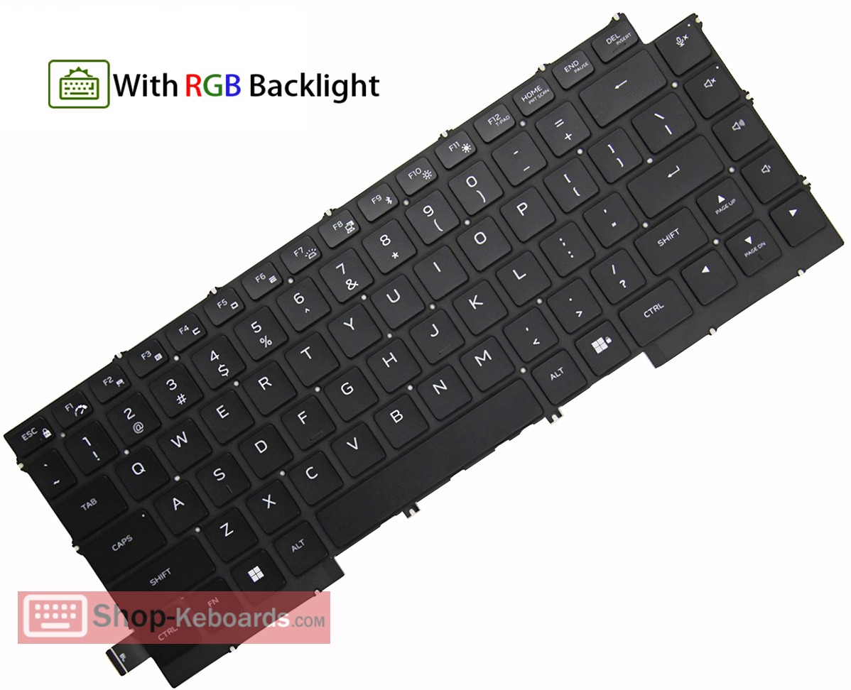 Dell Alienware x14 R2 Keyboard replacement
