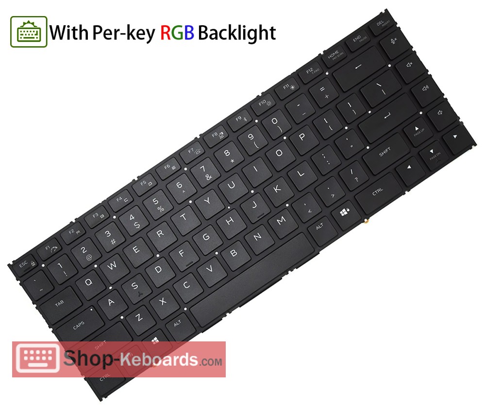 Dell Alienware m15 R6 Keyboard replacement