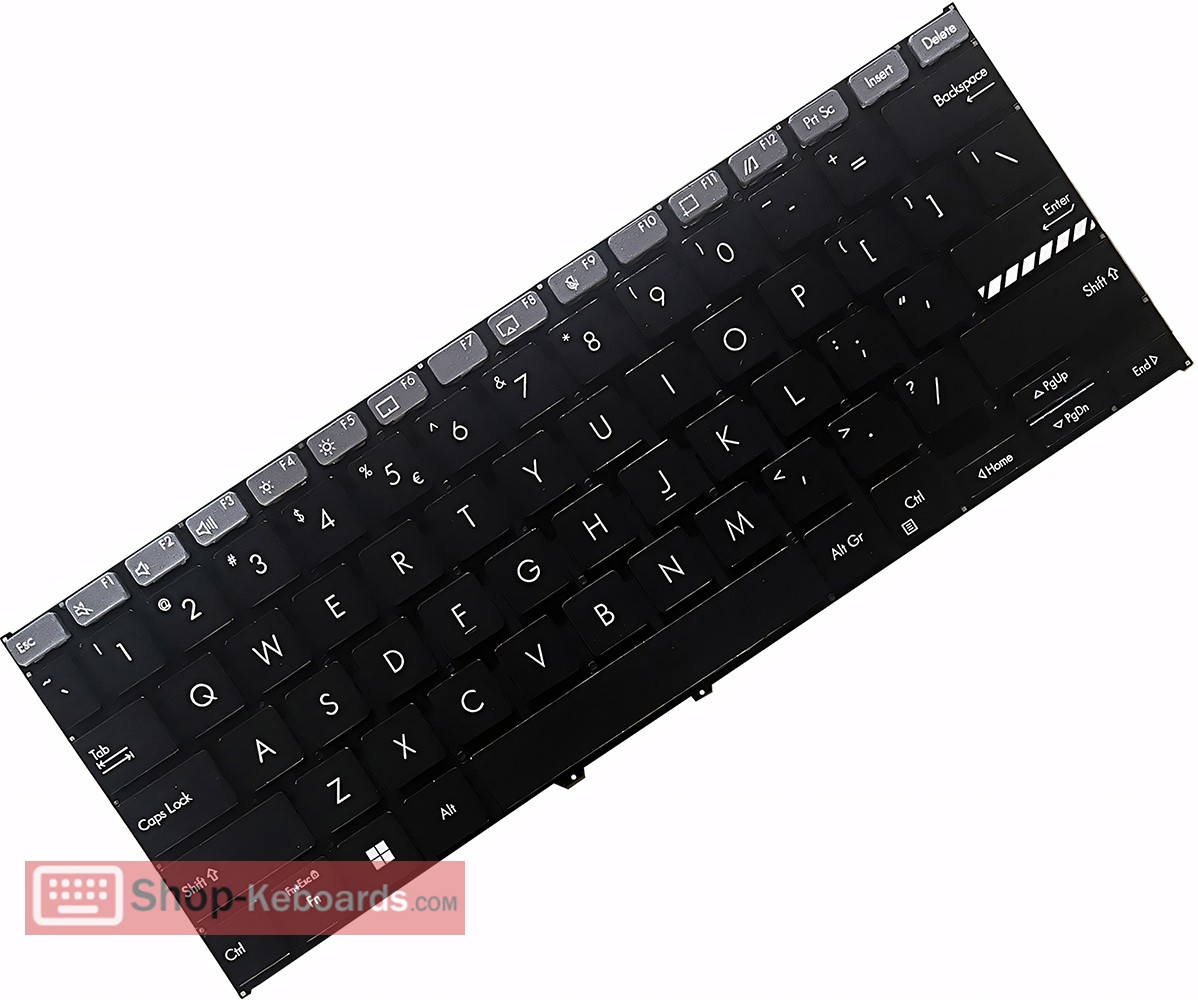 Asus ASM21L53US-H32 Keyboard replacement
