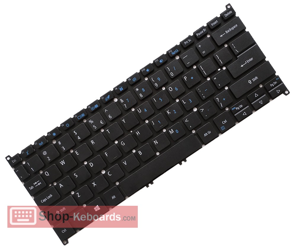 Acer TRAVELMATE P6 TMP614-51-G2-75A5  Keyboard replacement