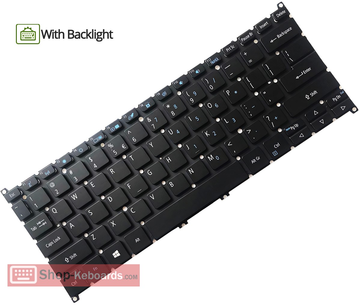 Acer TRAVELMATE TMP414RN-51-583R  Keyboard replacement