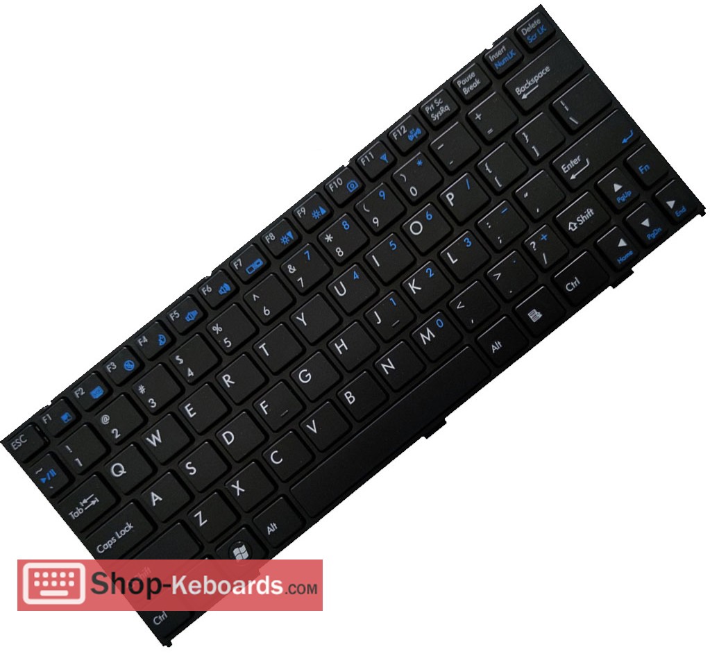 Clevo MP-08J60J0-4301 Keyboard replacement