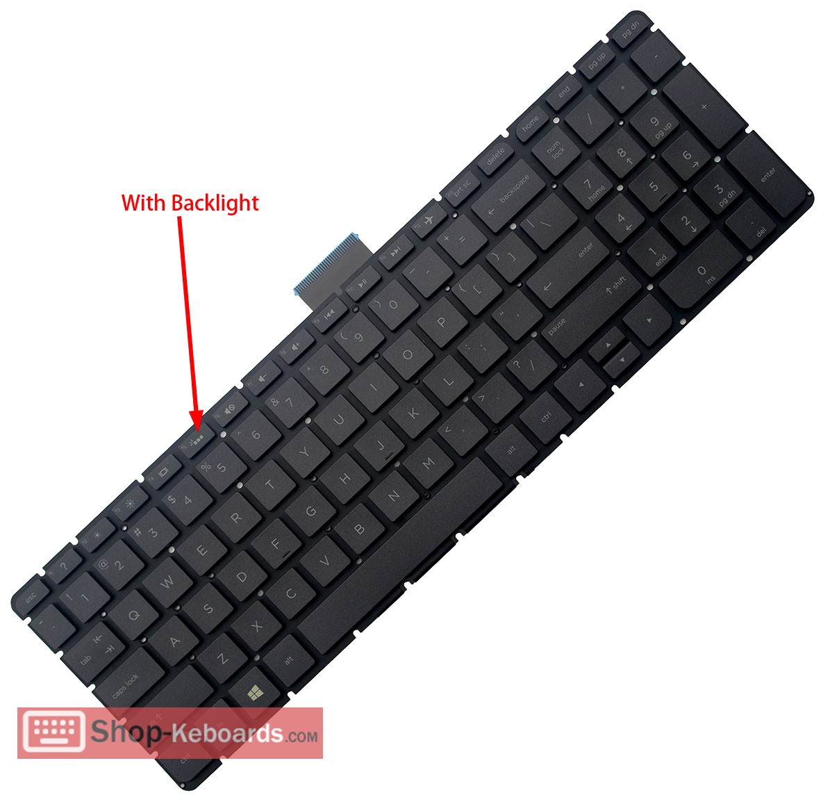 HP ENVY X360 15-AQ101NG  Keyboard replacement