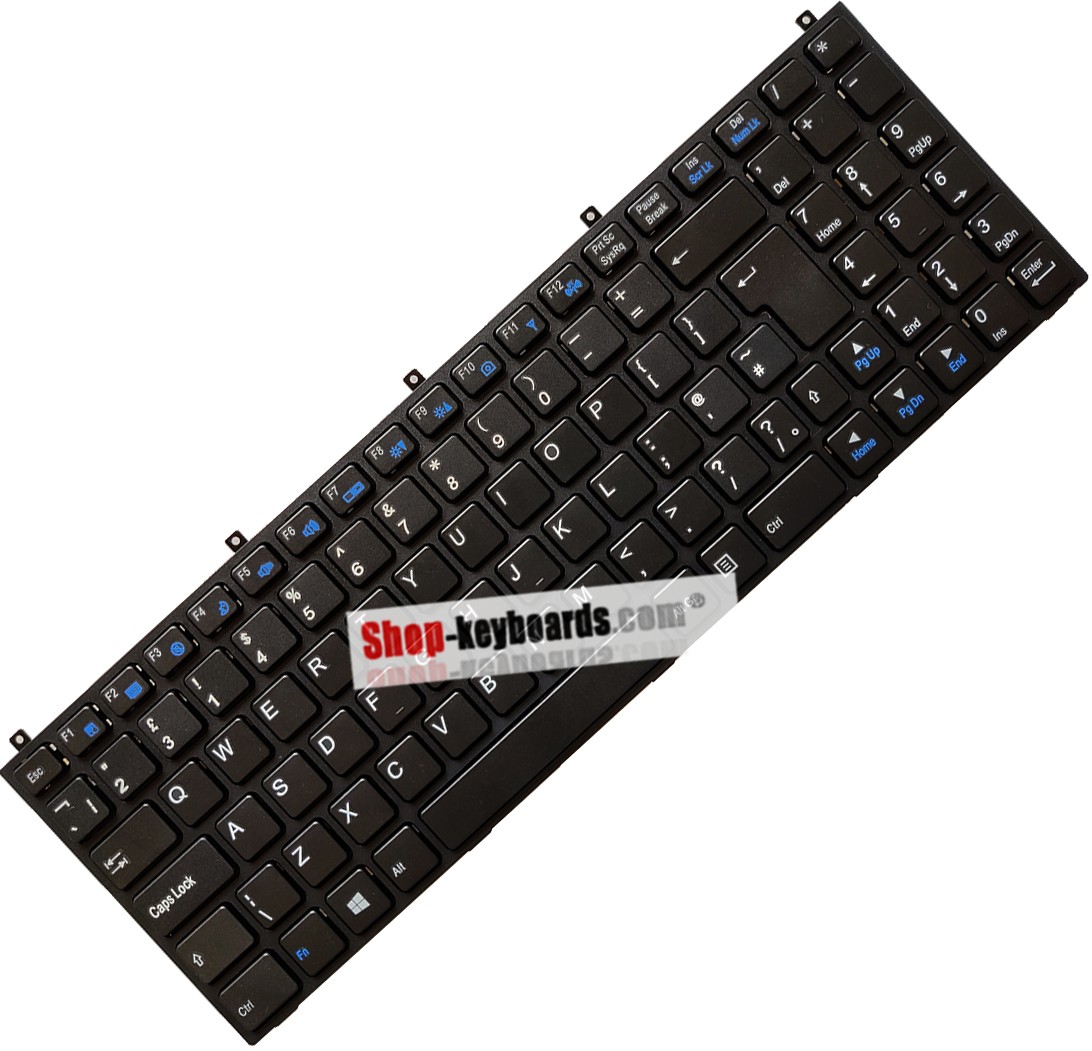 Clevo MP-08J46AF-4307W Keyboard replacement
