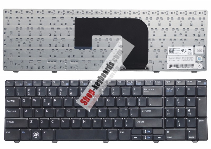 Dell 90.4RU07.S0U Keyboard replacement