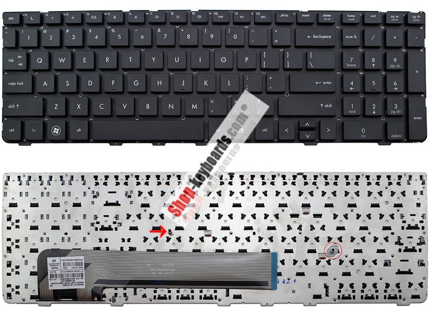 HP ProBook 4530S Keyboard replacement