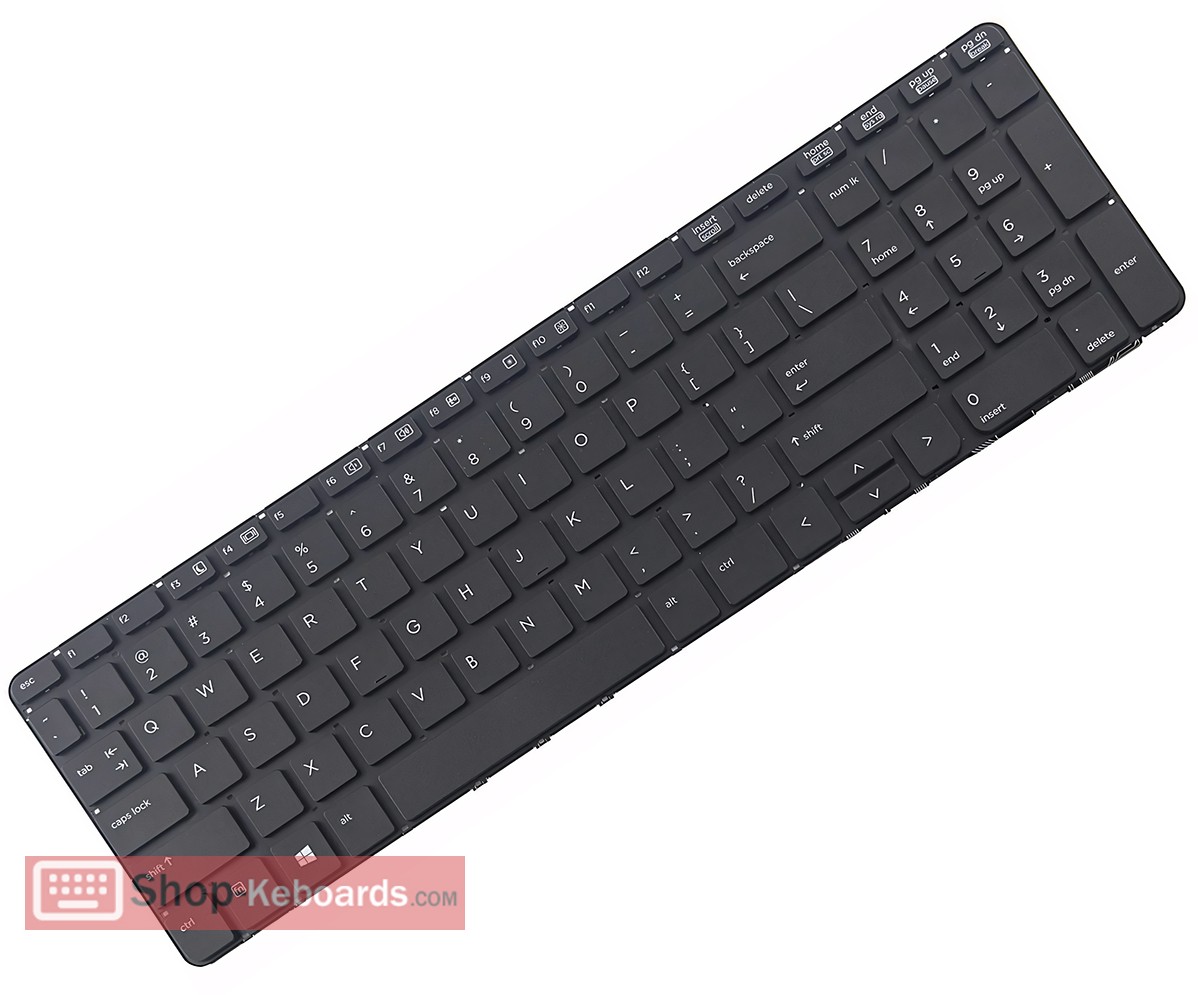 HP 721953-DD1 Keyboard replacement