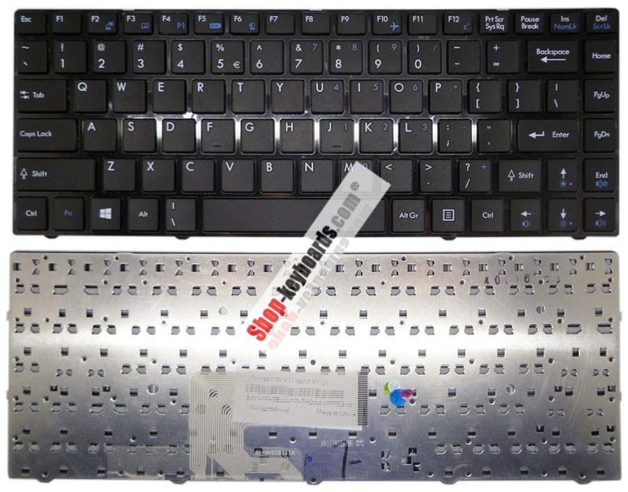 MSI X430-014XCN Keyboard replacement