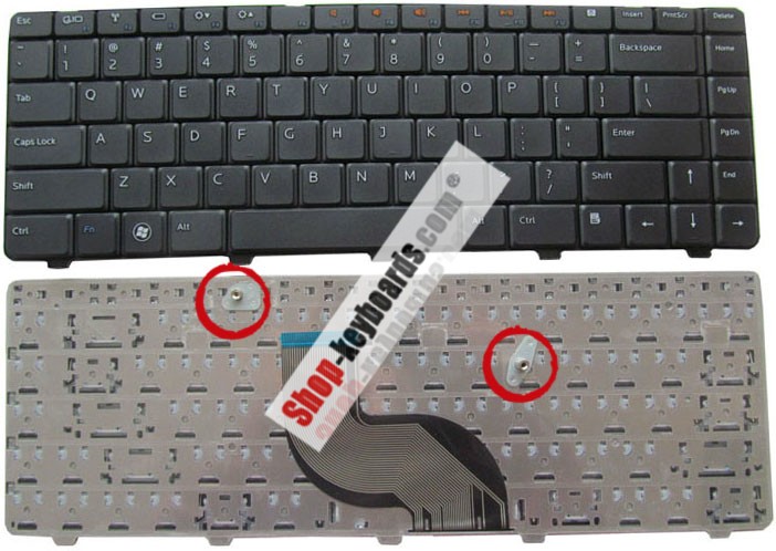 Dell Inspiron N3010R Keyboard replacement