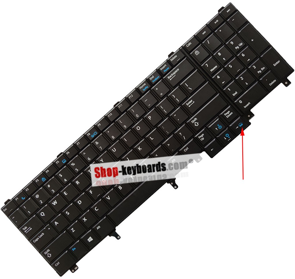 Dell Precision M2800 Keyboard replacement